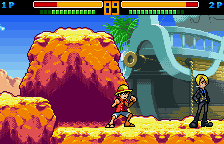 One Piece Grand Battle: Swan Colosseum screenshot 3 for WonderSwan Color